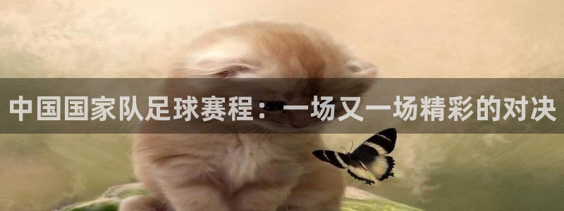 mk体育恩波利签约：中国国家队足球赛程：一场又一场精彩的对决